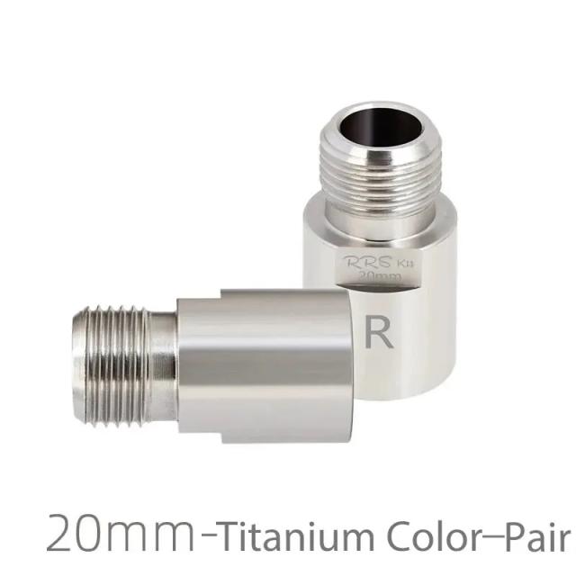 Parafusos de Extensão Rrskit para Bicicletas - Extensor Pedal R66E, Manivela do Eixo, Acessórios MTB e Road Bike em 16mm e 20mm