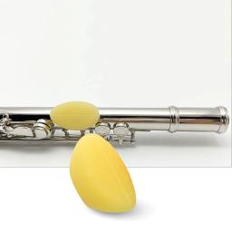 Silicone Flauta Mão Resto para Iniciantes, Dedo Protect Sleeve, Localizador Peças de Manutenção, Novato Musical Performance, 1Pc - Image 3