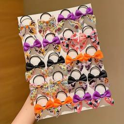 Laços adequados para meninas, Engraçados Presentes de Halloween, 20 pcs - Image 3