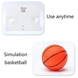 Aro de basquete interno com ventosa para crianças, mini aro com brinquedo de bola 2, mochilas para meninos e meninas, esportes, porta do quarto - Image 6