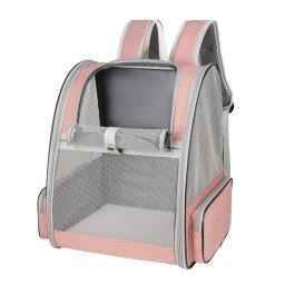 Dobrável Pet Transportadora Mochila com Tapete, Mochila Portátil Respirável, Apto para Até 5kg Cão e 7kg Gato - Image 2