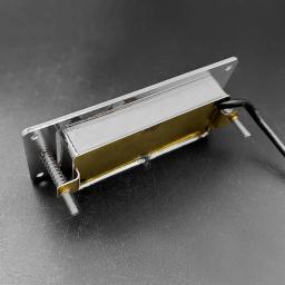 Mini Humbucker guitarra elétrica Pickup Coil, Pickup de divisão para guitarra LP, o pescoço e a ponte são universais, 68x29mm, 6 furos - Image 4