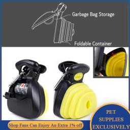 Portátil Pet Pooper Scooper com Poop Bag, Limpador ao ar livre, Waste Pick Up Dispenser, Fot Puppy Dog Fezes, Titular do saco de lixo - Image 5