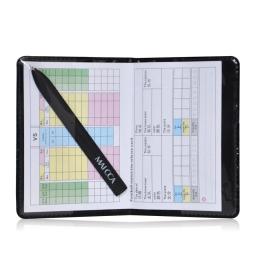 Apito do árbitro com caneta, cartões vermelhos e amarelos e caneta, Professional Match Supplies, cartão de advertência, futebol, 1 conjunto - Image 3