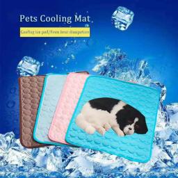 Tapete auto refrigerado lavável para pet, cobertor de verão para cães, gato, sofá, cama respirável - Image 1