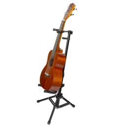 FL-13D Suporte de violino com suporte de arco, chão, altura ajustável, suporte dobrável para guitarra, baixo, cavaquinho - Image 2