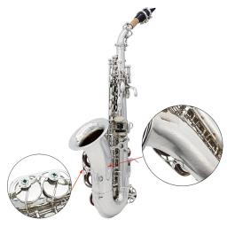 Slade saxofone soprano latão bb tom sax gravado floral saxofon com caso bocal palhetas peças e acessórios de instrumento de vento - Image 6