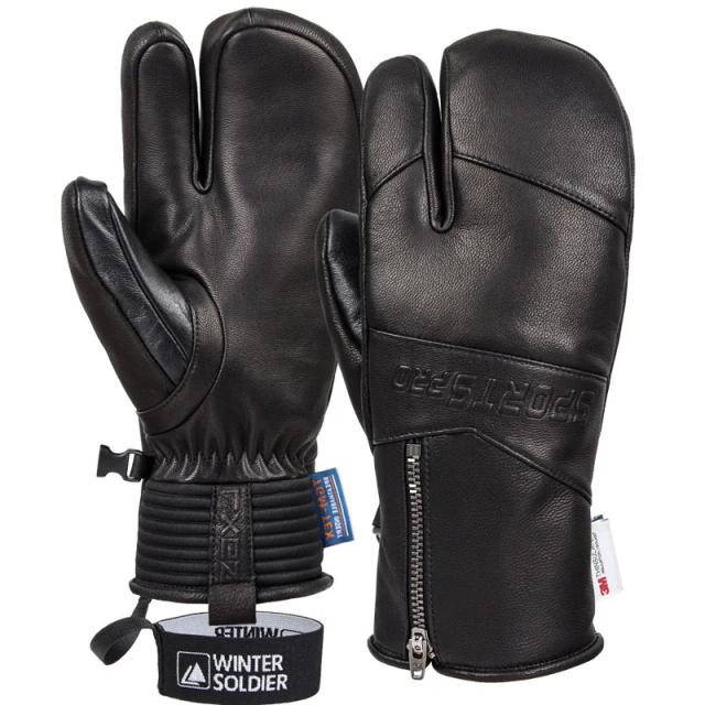 Luvas de Esqui Térmicas Impermeáveis Quentes para Inverno