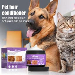 Condicionador de cabelos macios para animais de estimação, limpeza capilar, creme sem nós para gato e cachorro, 50ml - Image 2