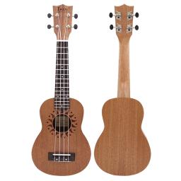 IRIN-Ukulele havaiano para crianças e adultos, colorido 4 cordas, mini guitarra, instrumento de cordas, iniciantes, 21 Polegada - Image 5