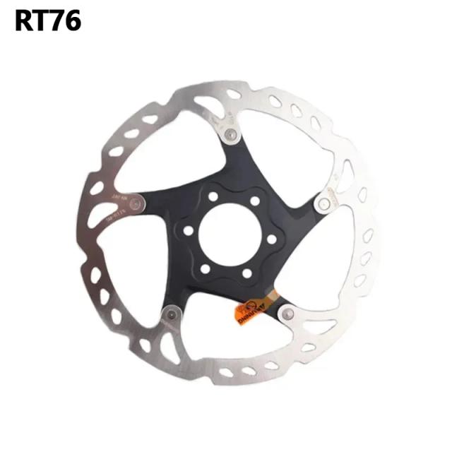 Shimano SM-RT76 Rotores de Freio a Disco MTB 6 Parafusos 160mm 180mm 203mm