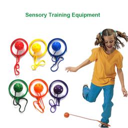 Anel de salto único para crianças, brinquedo divertido ao ar livre, treinamento sensorial, equilíbrio de coordenação, girando, corda saltitante para crianças, 1pc - Image 1