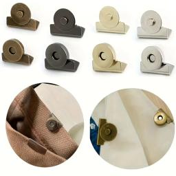 Fivela magnética Snap Clip Fixadores, Fechos de metal, botões, bolsa, bolsa, carteira, artesanato, sacos, peças, fechamento, borda, 5 conjuntos - Image 2