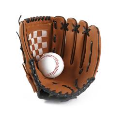 Fornecimento de fábrica 12,5 polegadas de alta qualidade couro genuíno macio durável treinamento prática luva de beisebol softball - Image 2