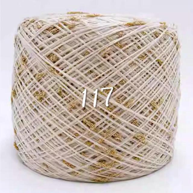 Fio de Articulação de Bambu, Algodão e Linho para Tricô e Crochê - 50g de Tingimento Manual para Tecer Malha Sintética