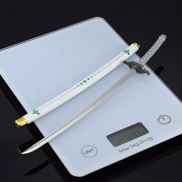 Anime Cosplay Espada para Meninos, Modelo de Armas Metálicas, Brinquedo Colecionável, Periféricos Kurosaki Ichigo, Ulquiorra Cifer Zanpakutou, 26cm - Image 4
