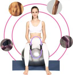Yoga anel de fitness círculo pilates feminino menina exercício resistência em casa elasticidade yoga pilates anel círculo ginásio treino pilates acc - Image 6