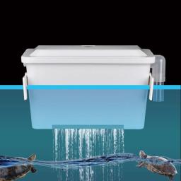 Ajustável Pendurado Caixa De Filtro, Submersível Cachoeira Suprimentos, Montado Na Parede Externa Para Aquário De Filtração De Tanque De Peixes, Bomba De Oxigênio - Image 5
