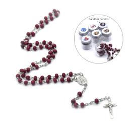 YYSD para colar rosário cruzado, ritual religioso, suporte para festa, lembranças para convidados, suprimentos - Image 2