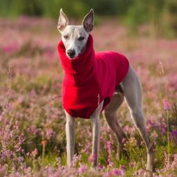 Colete macio do whippet do velo, Roupa do cão da gola alta, Galgo italiano, Inverno - Image 1