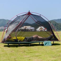 Barraca de acampamento resistente à água leve, berço para 1 pessoa, apto para exterior, camping, mochila, viajando - Image 6