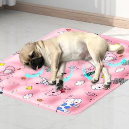 Esteira de resfriamento para cães pequenos e grandes, acessórios para animais, cobertor durável, sofá gato, almofada de gelo, cama fria - Image 4