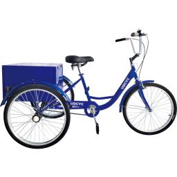 Bicicleta triciclo adulto de alumínio elétrico de venda quente/novo design barato 24 polegadas 26 polegadas - Image 6