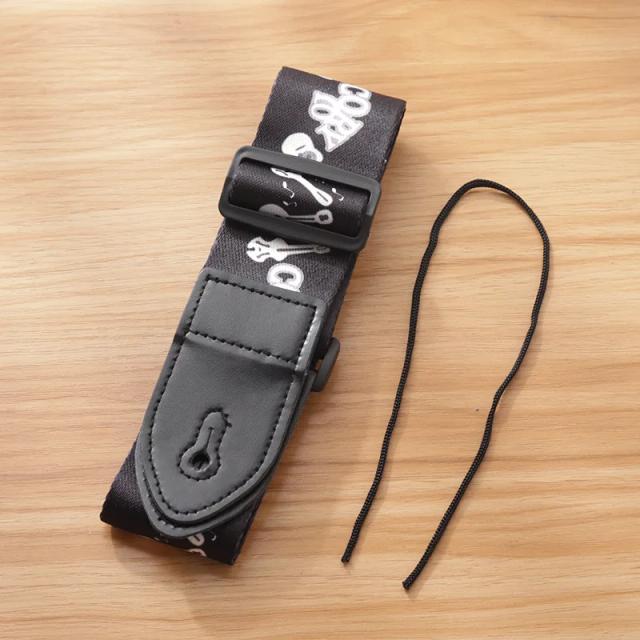 Correia Ajustável para Guitarra Elétrica e Acústica em Poliéster - Acessório Ideal para Baixistas e Músicos