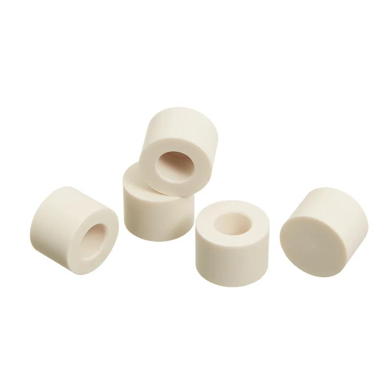 Virolas de taco de carom coreano virola tampada branca fazendo peças de taco para taco de bilhar (diâmetro: 14mm) - Image 1