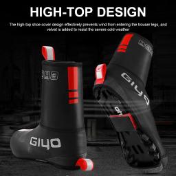 Impermeável Ciclismo Overshoes, Windproof, Impermeável, Velo, MTB, Estrada, Warm Bike Sapatos Cobre, Protetor Térmico, Inverno, Em Estoque - Image 4