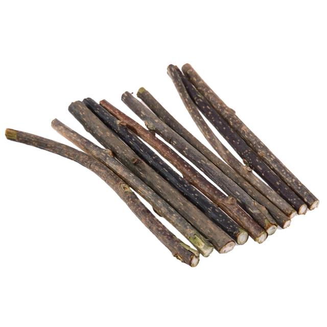 Creme Dental em Bastão de Catnip Natural para Gatos - 10 Peças de Suprimentos Interativos para Limpeza Dental