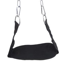Cinto De Levantamento De Peso De Neoprene Grosso Com Corrente, Cinto De Mergulho, Puxe Para Cima, Chin Up, Kettlebell, Barbell, Fitness, Musculação, Ginásio - Image 6