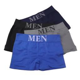5 pçs estilo fino masculino alta elástica cor lisa confortável boxer briefs calcinha respirável - Image 2