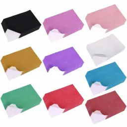 10 peças adesivos glitter ouro glitter cartolina papel para projetos diy scrapbooking - Image 1