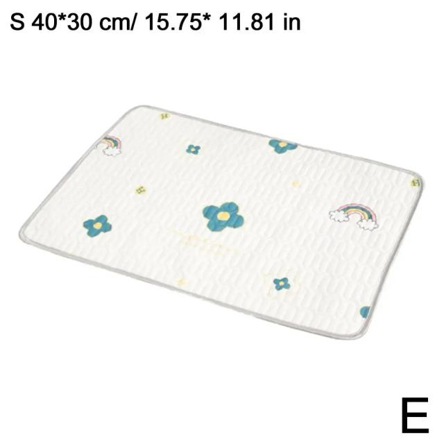 Tapete Refrigerante de Verão para Cães - Confortável, Respirável, Reutilizável e Lavável para Seu Pet