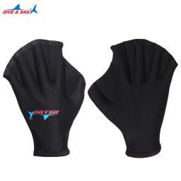 Luvas De Webbed De Dedo De Treinamento De Natação, Mergulho De Mão Flippers, Resistência Fit Paddle, Esportes Aquáticos - Image 6