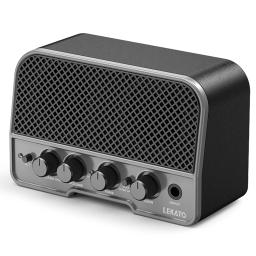 LEKATO-Mini alto-falante portátil amplificador de guitarra acústica, canais duplos normais e brilhantes, 5W - Image 3