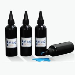 Fotossensível Adesivo Água Baseada Oleosa Placa de Impressão, Fazendo Consumíveis, Colar Tinta, 100ml/Garrafa, Navio Livre - Image 1