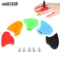 Clipe de proteção de dedo de silicone para tiro com arco recurvo tradicional caça tiro arco protetor de dedo acessórios - Image 1