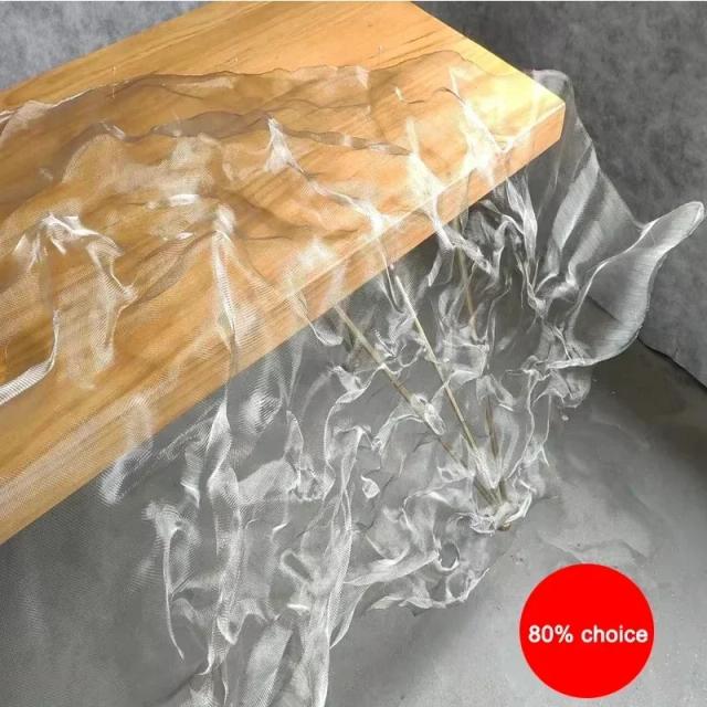 Malha Metálica Flexível para Arte e Design: Fio de Metal para Projetos DIY e Costura em Forma de Nuvem