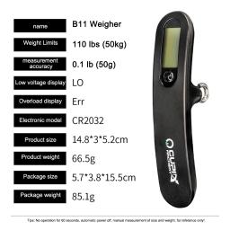 Archery Composto Recurve Bow Scale, Draw Weight, Pesando Ferramenta, Instrumento de Medição, Escala até 110lbs, Dinamômetro, Instrumento de Medição - Image 6