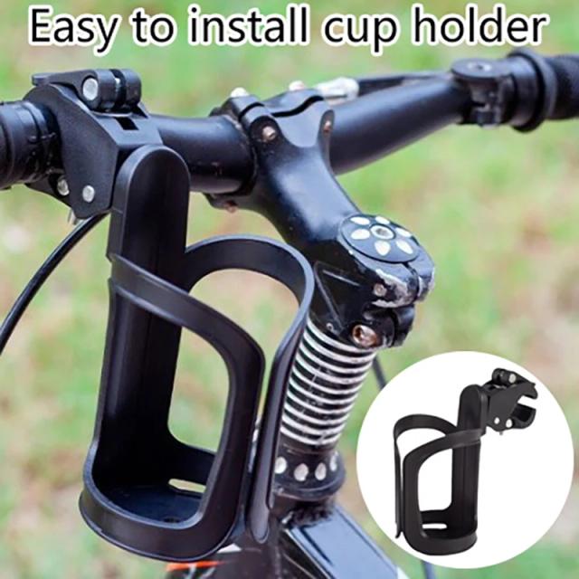 Suporte Prático para Copos de Bebida em Bicicletas com Instalação Sem Perfuração