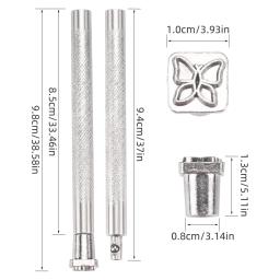 25 pçs conjunto de ferramentas de carimbo de artesanato de couro, conjunto de carimbo de ferramenta de artesanato de couro de qualidade ferramentas de escultura para iniciantes e profissionais diy - Image 6