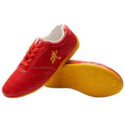 Sapatos masculinos de Wushu respirável resistente ao desgaste, sapatos tradicionais chineses, kung fu, taiji, tai chi, taekwondo, tênis de artes marciais, novo, 2022 - Image 4