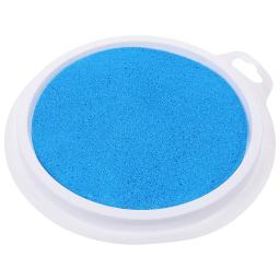 Almofada de tinta lavável para crianças Almofada de pigmento de carimbo de cor grande Carimbos de borracha redondos Superfície de papel de tecido de madeira - Image 2