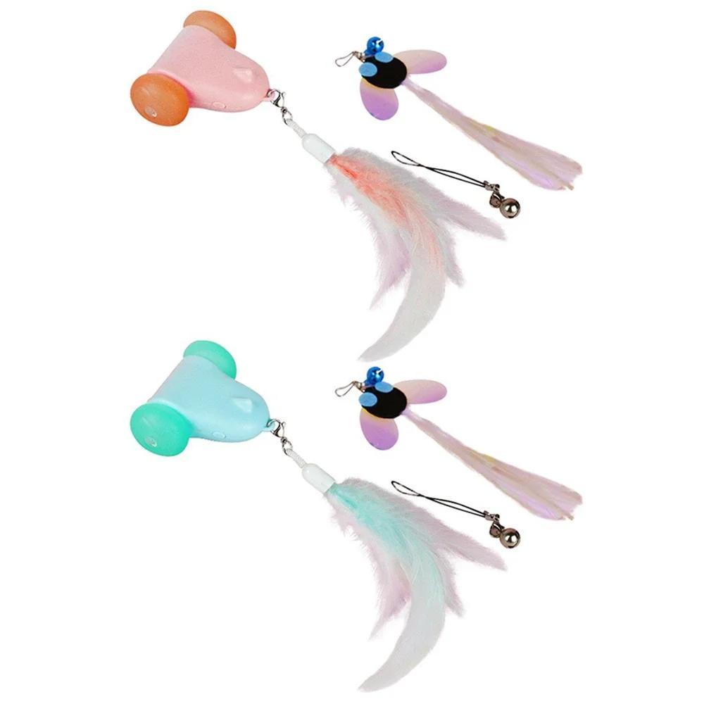 Brinquedos elétricos inteligentes do gato com luzes LED, interativo, automático, engraçado, mouse, USB recarregável, detecção - Image 1