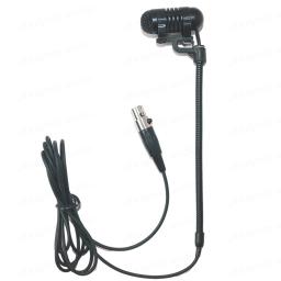 Microfone Condensador de Instrumento Musical, Compatível com Transmissor Sem Fio AKG, com Base de Piano Magnética, Microfão XLR Gooseneck - Image 2