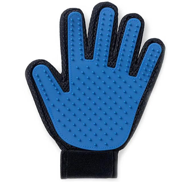 Luvas de Silicone para Remoção de Pelos de Gatos e Cães - Escova de Limpeza Deshedding para Animais