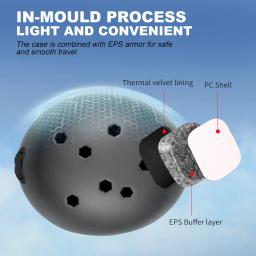 Capacete de esqui lunar para crianças e adultos, ultraleve, esportes radicais, skate, snowboard, snowmobile, motocicleta - Image 6