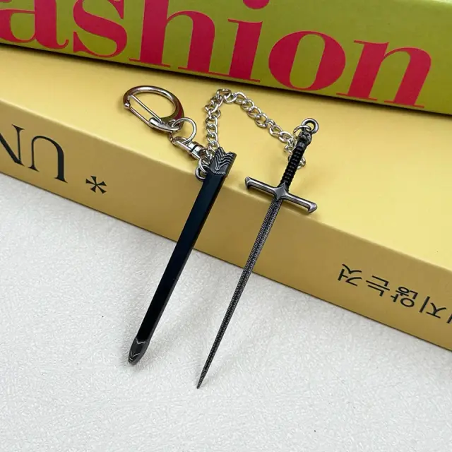 Espada Longa de 9 cm de Jeor Mormont - Réplica Artesanal de Jogo de Thrones para Presentes Imperdíveis e Atacado